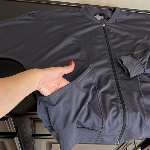 Champion full zip women’s jacket with pockets, lightweight, stretchy, sz XXL - Picture 5 of 13